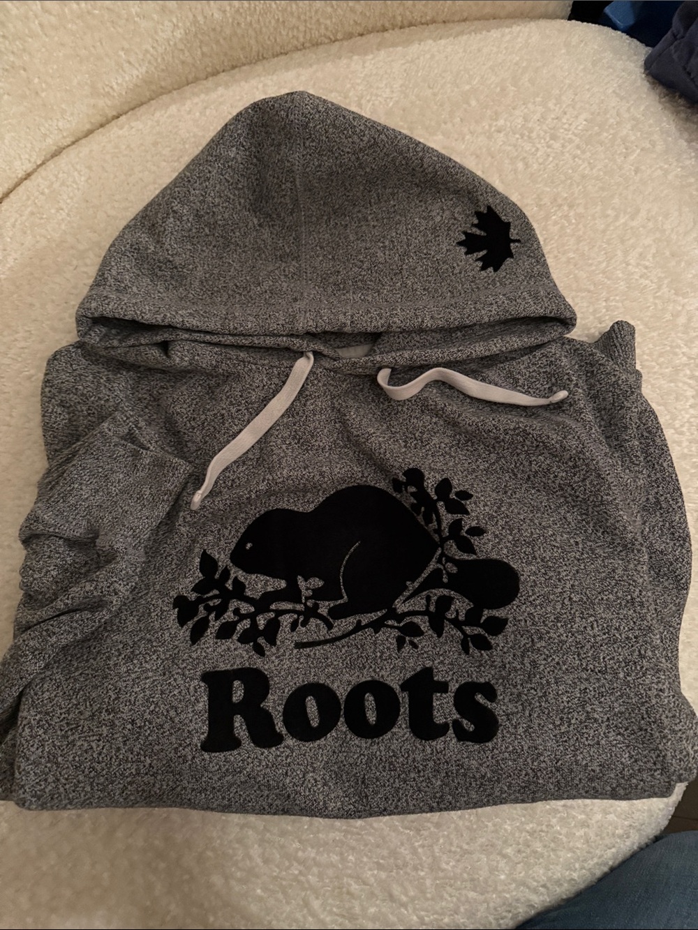 Unisex 2 Roots Grey Heather Hoodies 
Medium and small